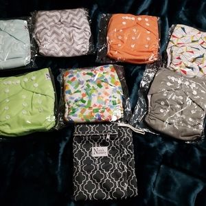 Nora's nursery diapers